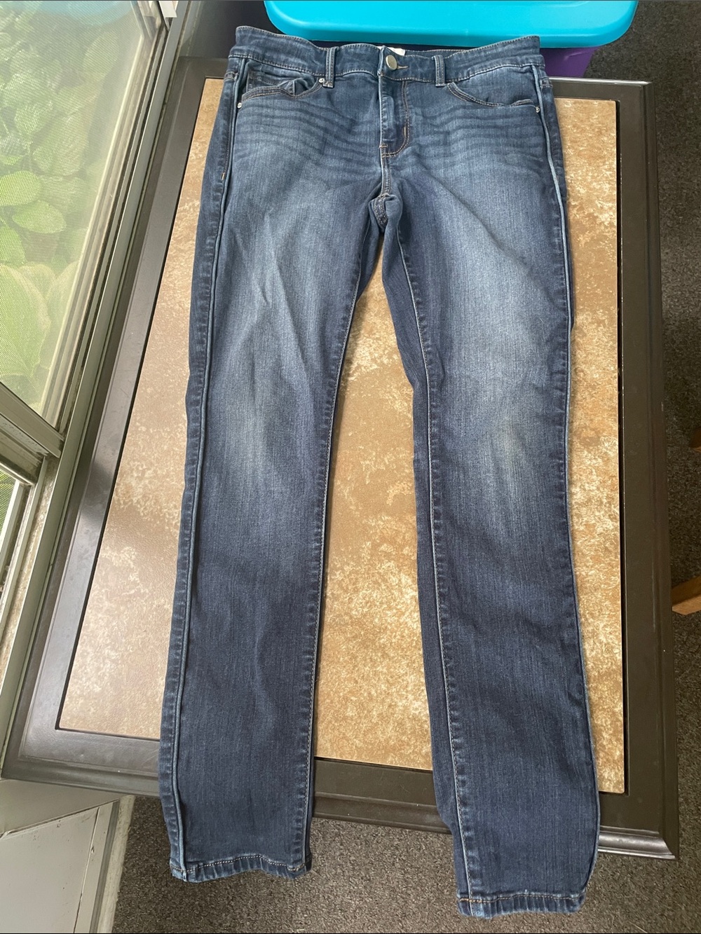 BKE Payton Skinny Jeans in Dark Blue Wash 29R/29x31.5
